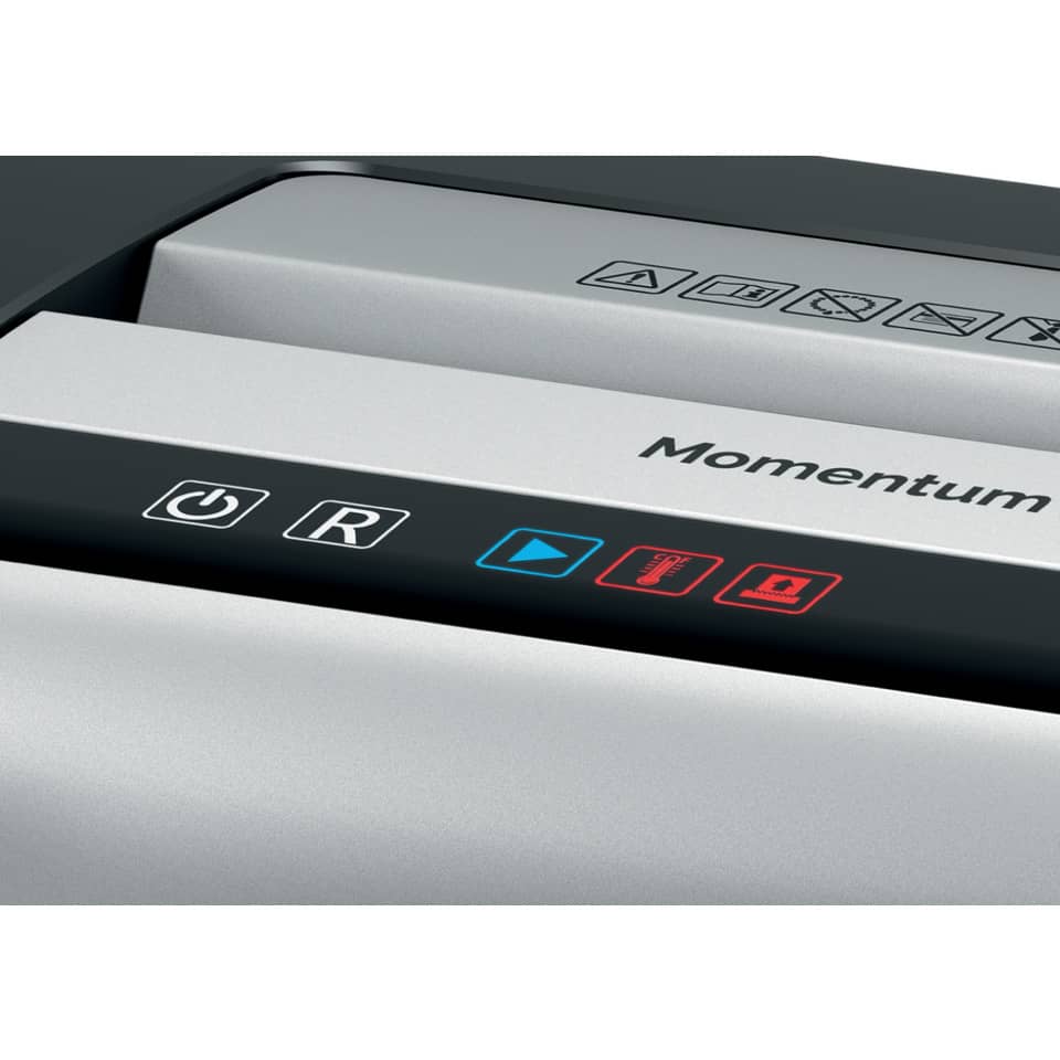 Distruggidocumenti uso moderato Rexel Momentum X410 - P-4 - 23 L - taglio a frammenti 4x28mm - 2104571EU