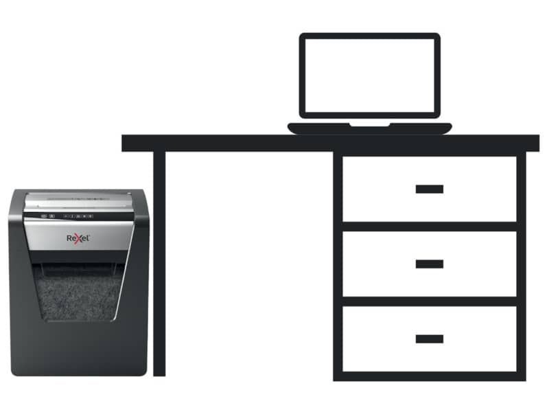 Distruggidocumenti uso moderato Rexel Momentum X415 taglio a frammenti 2104576EU
