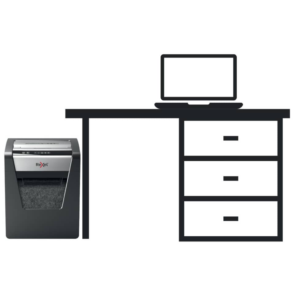 Distruggidocumenti uso moderato Rexel Momentum X415 taglio a frammenti 2104576EU