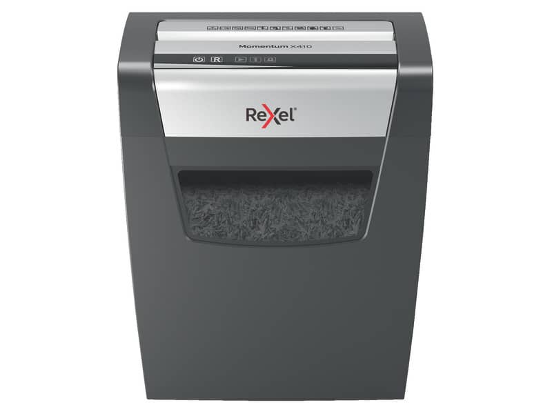 Distruggidocumenti uso moderato Rexel Momentum X312 - P-3 - 23 L - taglio a frammenti 5x42 mm - 2104572EU