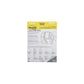 Blocco di fogli da parete Post-it® Super Sticky 63,5x77,5 cm bianco Conf. 2 pezzi - 559