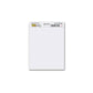 Blocco di fogli da parete Post-it® Super Sticky 63,5x77,5 cm bianco Conf. 2 pezzi - 559