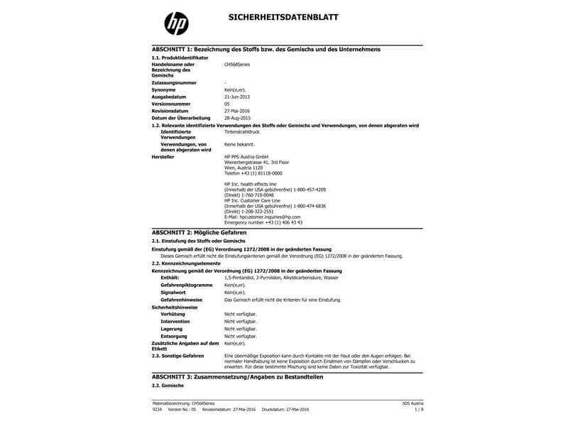 Cartuccia inkjet 82 HP giallo  CH568A