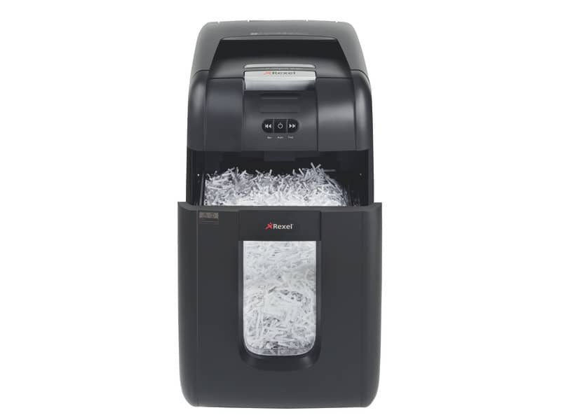 Distruggidocumenti ad alimentazione automatica Rexel Auto+200X P-4 32 L taglio a frammenti 4x40 mm - 2103175EU