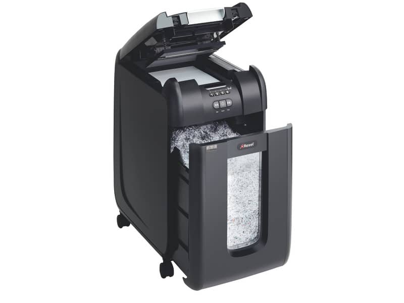 Distruggidocumenti ad alimentazione automatica Rexel Auto+ 300M P-5 40 L taglio microframmenti 2x15 mm 2104300EU