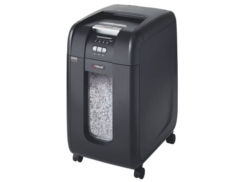 Distruggidocumenti ad alimentazione automatica Rexel Auto+ 300M P-5 40 L taglio microframmenti 2x15 mm 2104300EU