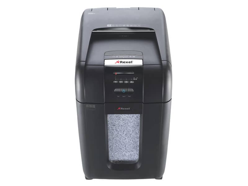 Distruggidocumenti ad alimentazione automatica Rexel Auto+ 300M P-5 40 L taglio microframmenti 2x15 mm 2104300EU