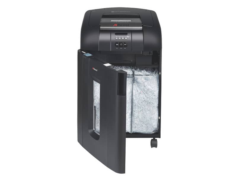 Distruggidocumenti ad alimentazione automatica Rexel Auto+600M P-5 80 L taglio microframmenti 2x15 mm 2104500EUA