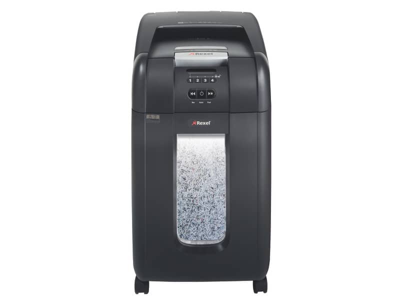 Distruggidocumenti ad alimentazione automatica Rexel Auto+ 300M P-5 40 L taglio microframmenti 2x15 mm 2104300EU