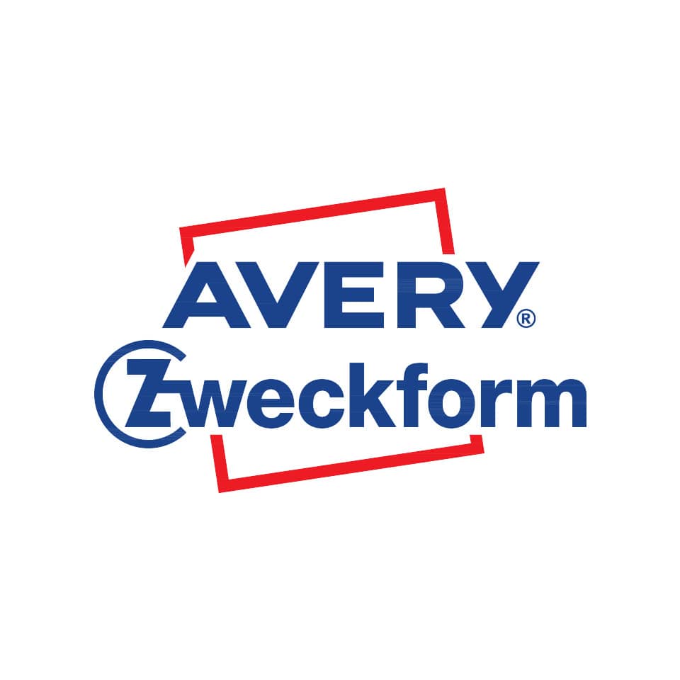 Etichette per CD AVERY finitura coprente Ø 117 mm - 2 et/foglio - per Laser - bianche - conf. 100 fogli - L7676-100