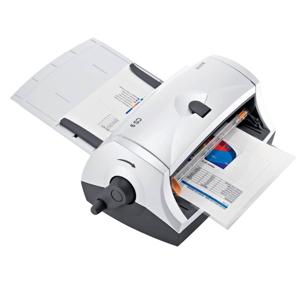Plastificatrice a freddo CS9 Leitz A4 bianco 18641