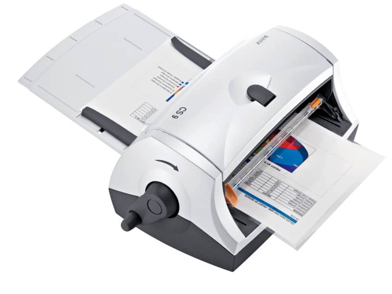Plastificatrice a freddo CS9 Leitz A4 bianco 18641