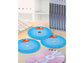 Etichette per CD AVERY patinate opache Ø 117 mm  - 2 et/foglio - per Inkjet - copertura totale - cf. 25 fogli J8676-25