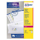 Etichette bianche per indirizzi AVERY Ultragrip™ 63,5x33,9 mm - 24 et/foglio - stampanti laser cf. 100 fogli L7159-100