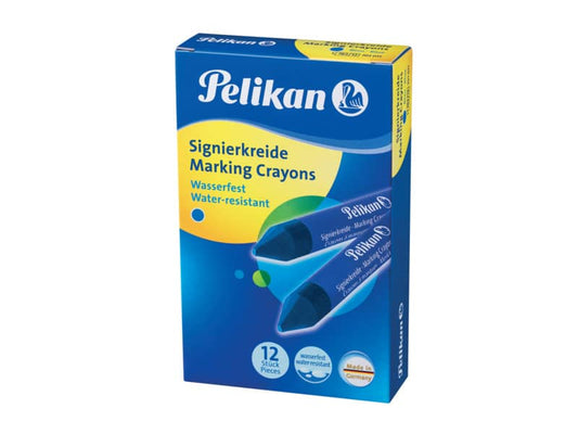 Pastello industriale Pelikan 762 blu  conf. da 12 - 701011