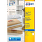 Etichette poliestere trasparenti opache AVERY QuickPEEL™ 210x297 mm - 1 et/foglio - inkjet conf. 25 ff J8567-25