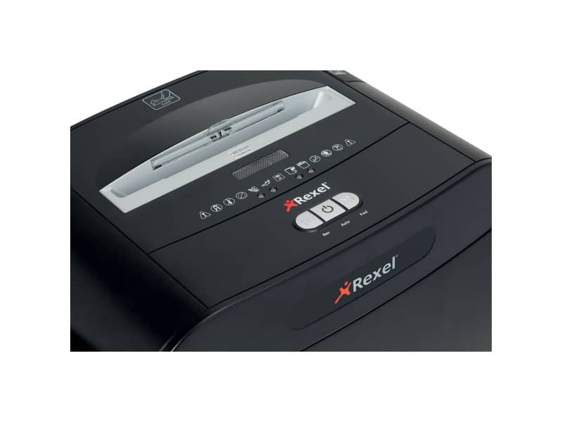 Distruggidocumenti uso frequente Rexel Mercury RDS2270 P-2 70 L - taglio a strisce 5,8 mm - nero - 2102433EU