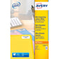 Mini etichette bianche per usi speciali Avery 46x11,1 mm - 84 et/foglio - stampanti laser conf. 25 fogli L7656-25