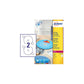 Etichette per CD AVERY bianche lucide Ø 117 mm - 2 et/foglio - per Laser - copertura totale - cf. 25 fogli L7760-25