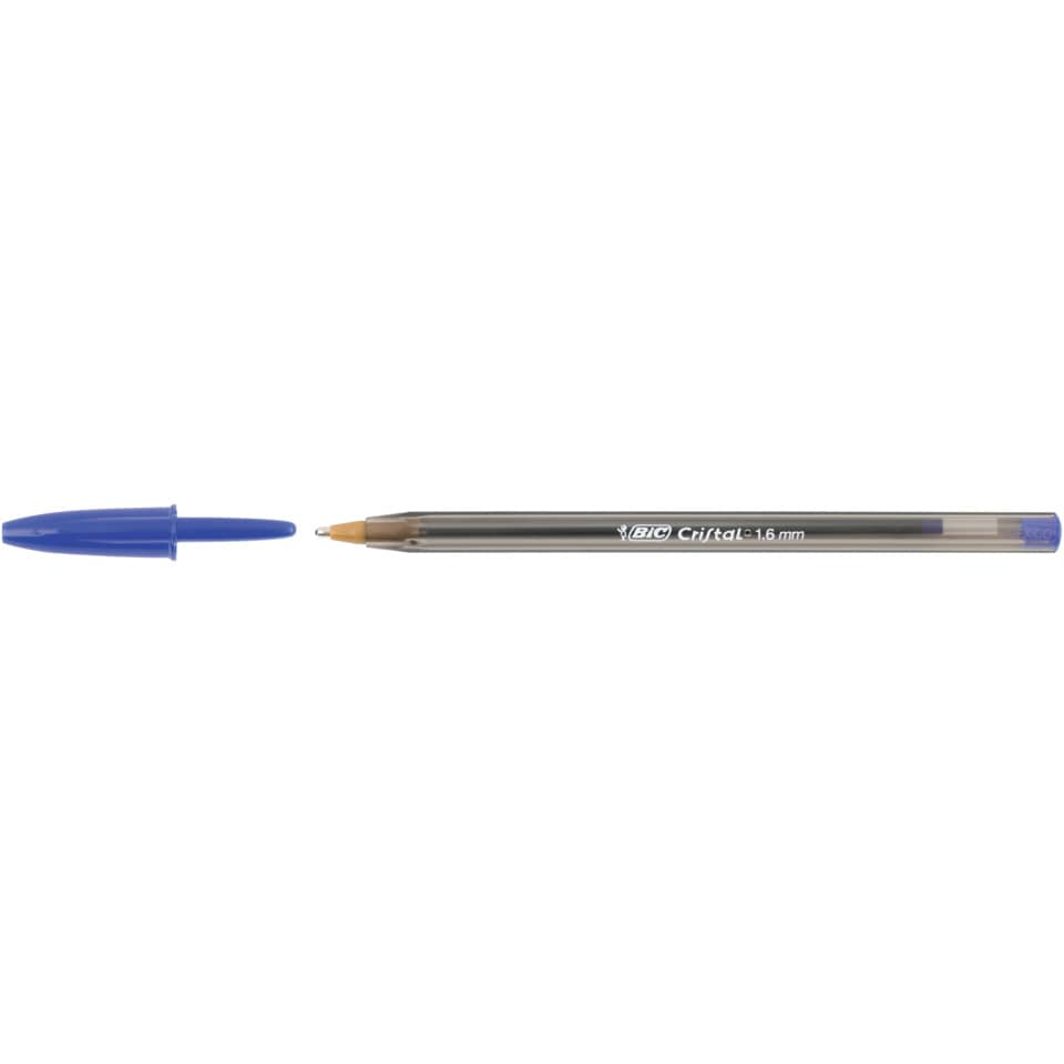 Penna a sfera BIC Cristal® Large 1,6 mm blu Conf. 50 pezzi - 880656