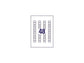Etichette poliestere trasparenti lucide AVERY QuickPEEL™ 22x12,7 mm - 48 et/foglio - laser conf. 25 ff L7553-25
