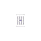 Etichette poliestere trasparenti lucide AVERY QuickPEEL™ 22x12,7 mm - 48 et/foglio - laser conf. 25 ff L7553-25