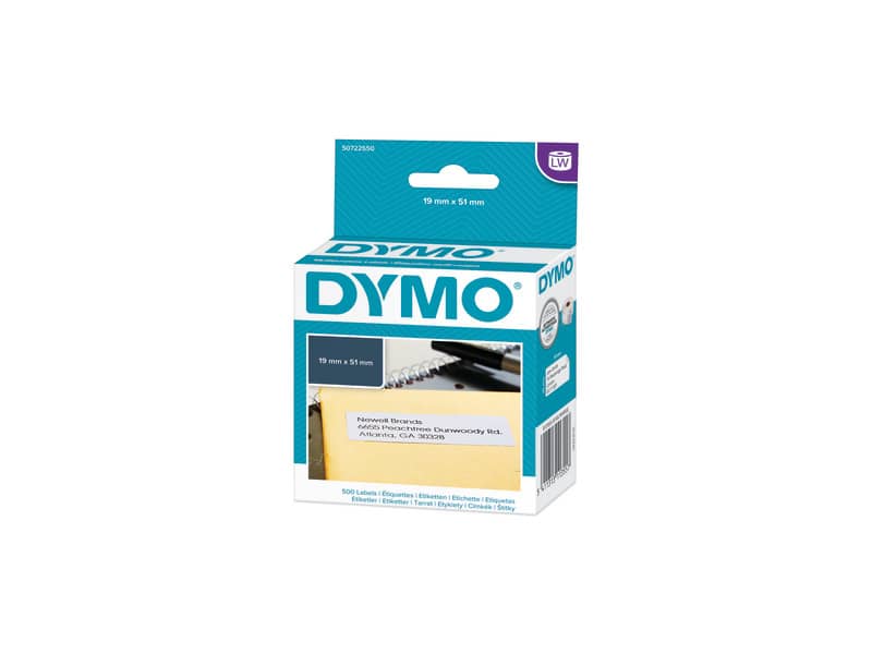 Rotolo da 500 etichette Dymo LabelWriter multiuso 51x19 mm bianco S0722550