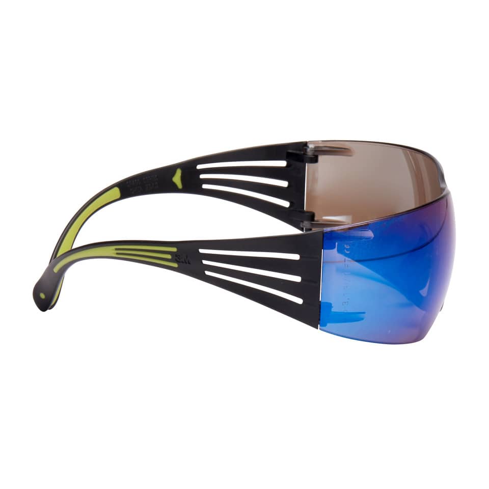 Occhiali di protezione 3M blu specchiato Serie SF400 SF408AS