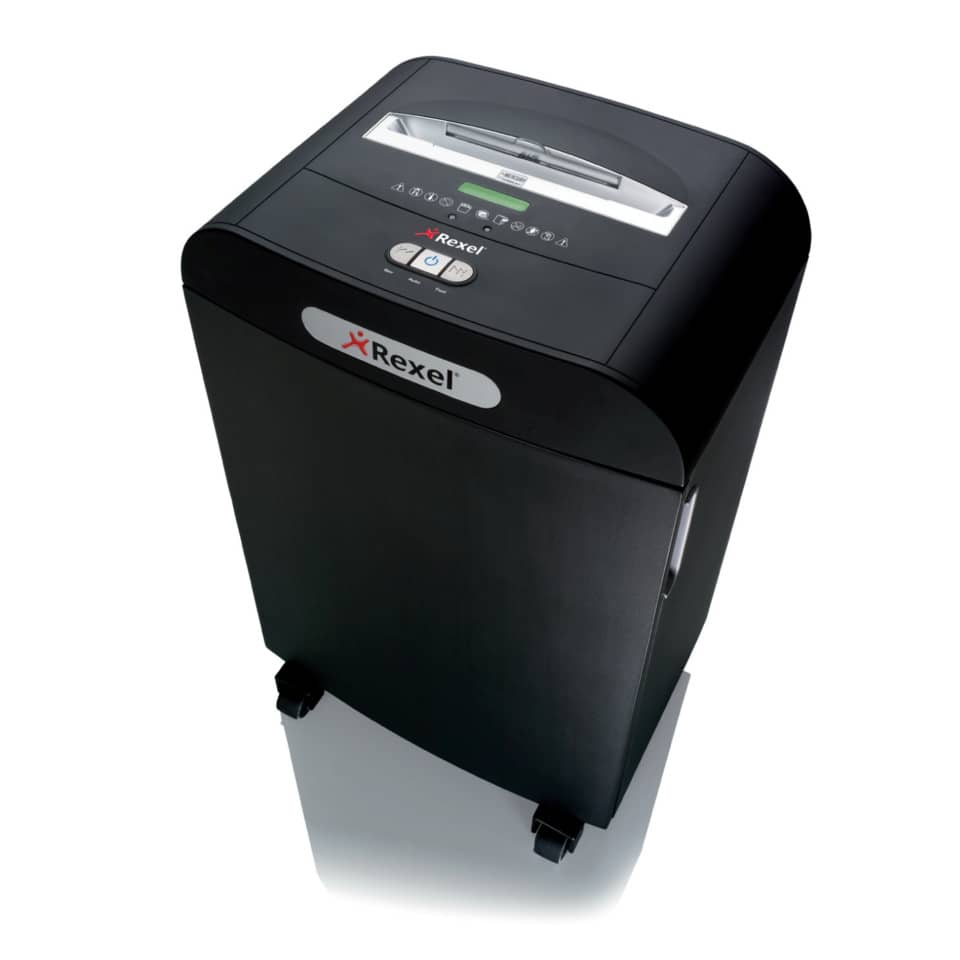 Distruggidocumenti uso frequente Rexel Mercury RDS2270 P-2 70 L - taglio a strisce 5,8 mm - nero - 2102433EU