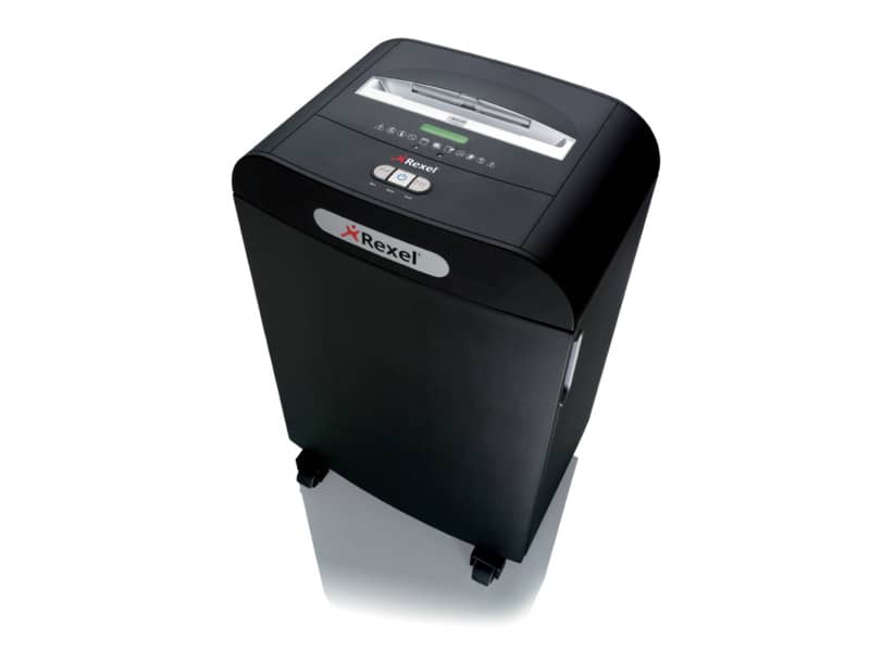 Distruggidocumenti uso frequente Rexel Mercury RDS2270 P-2 70 L - taglio a strisce 5,8 mm - nero - 2102433EU