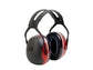 Cuffie auricolari 3M rosso  X3A