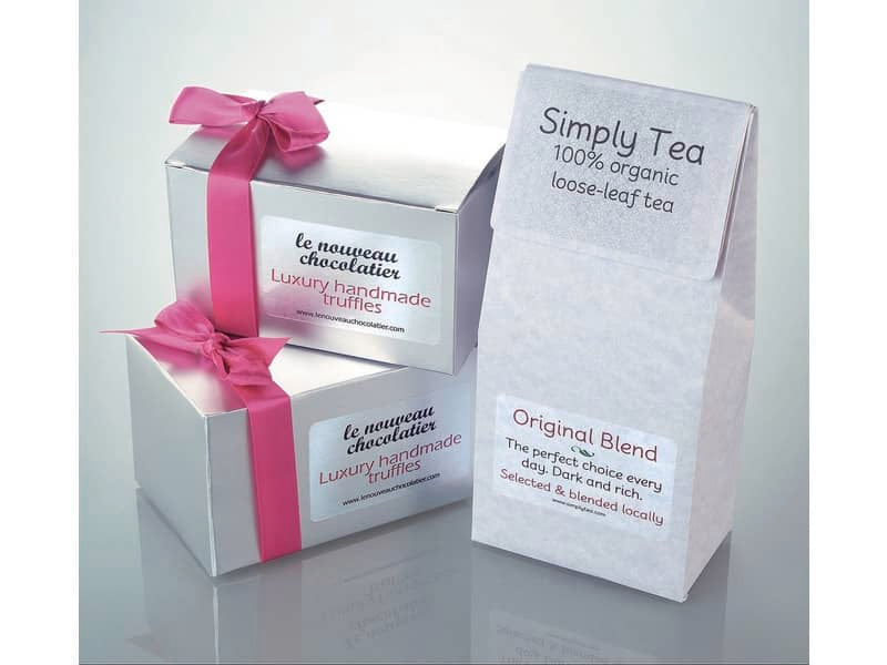 Etichette poliestere trasparenti lucide AVERY QuickPEEL™ 63,5x38,1 mm 25 fogli - L7782-25