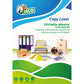 Etichette circolari con margini TICO Copy Laser Ø 40 mm - bianco - 24 et/foglio - conf. 100 fogli - LP4W-40