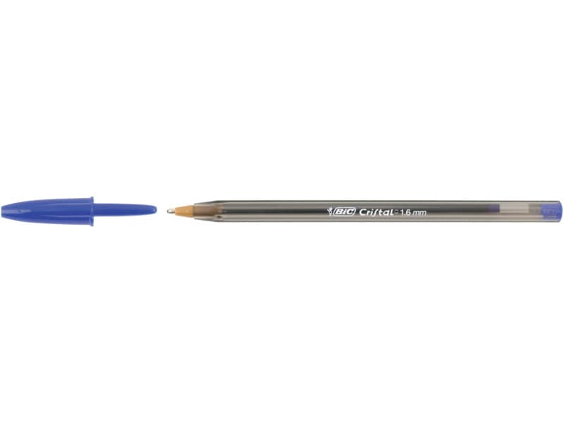 Penna a sfera BIC Cristal® Large 1,6 mm blu Conf. 50 pezzi - 880656