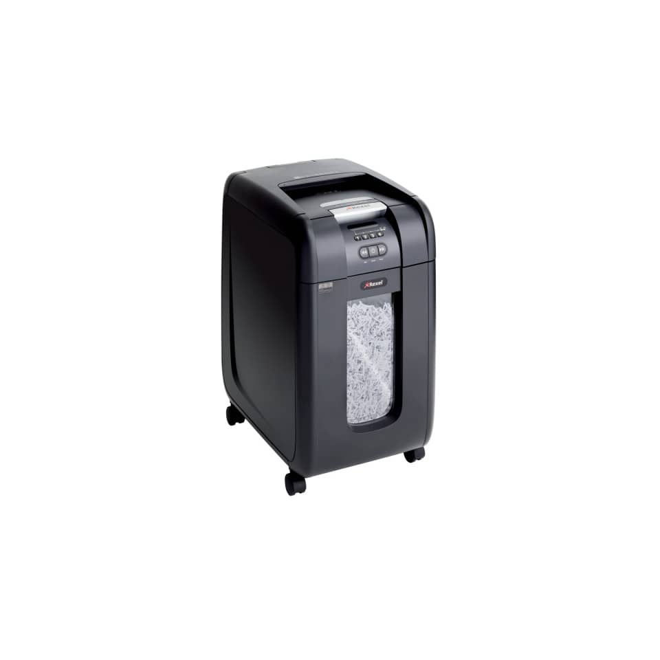 Distruggidocumenti ad alimentazione automatica Rexel Auto+300X P-4 40 L taglio a frammenti 4x40 mm - 2103250EU