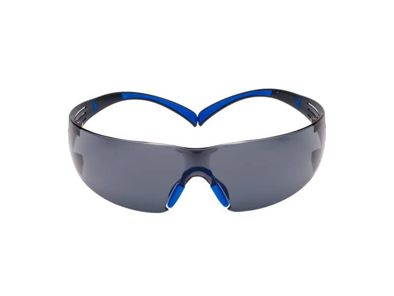 Occhiali di protezione 3M SecureFit™ 400 Scotchgard™ montatura blu/grigio SF402SGAF-BLU