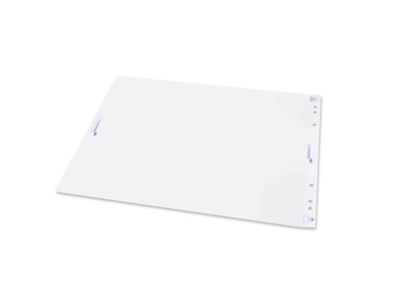 Blocco di carta per lavagna Legamaster 20 fogli 65x98 cm bianco liscio conf 5 rotoli - L-1560 00