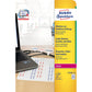Etichette permanenti per cavi AVERY poliestere 60x40 mm - 24 et/foglio - stampanti laser - cf. 20 fogli L7950-20