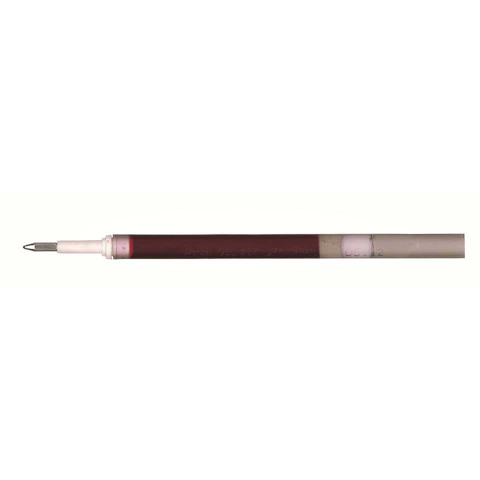 Refill Pentel Energel punta 0,7 mm - tratto 0,35 mm - rosso LR7-BX