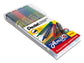Marcatore permanente Pentel N860 punta scalpello 4,5 mm assortiti 4 pezzi - 0100862