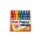 Marcatore permanente Pentel Pen N50 punta conica 4.3 mm assortiti 8 pezzi - N50-8