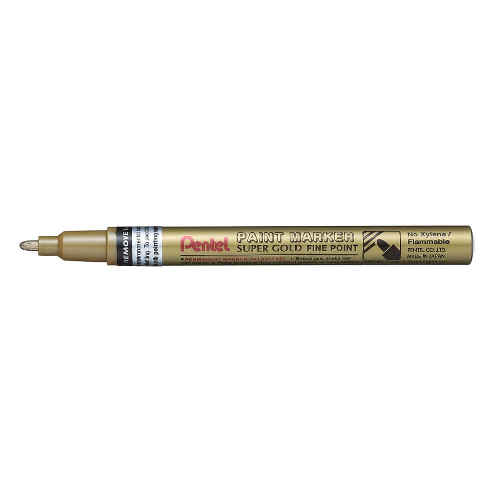 Marcatore a vernice Pentel Paint Marker MSP10 2.9 mm oro MSP10-X