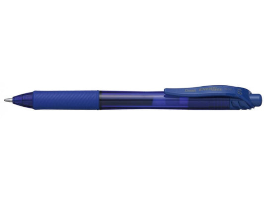 Penna roller a scatto Pentel EnerGel X 1 mm blu BL110-CX