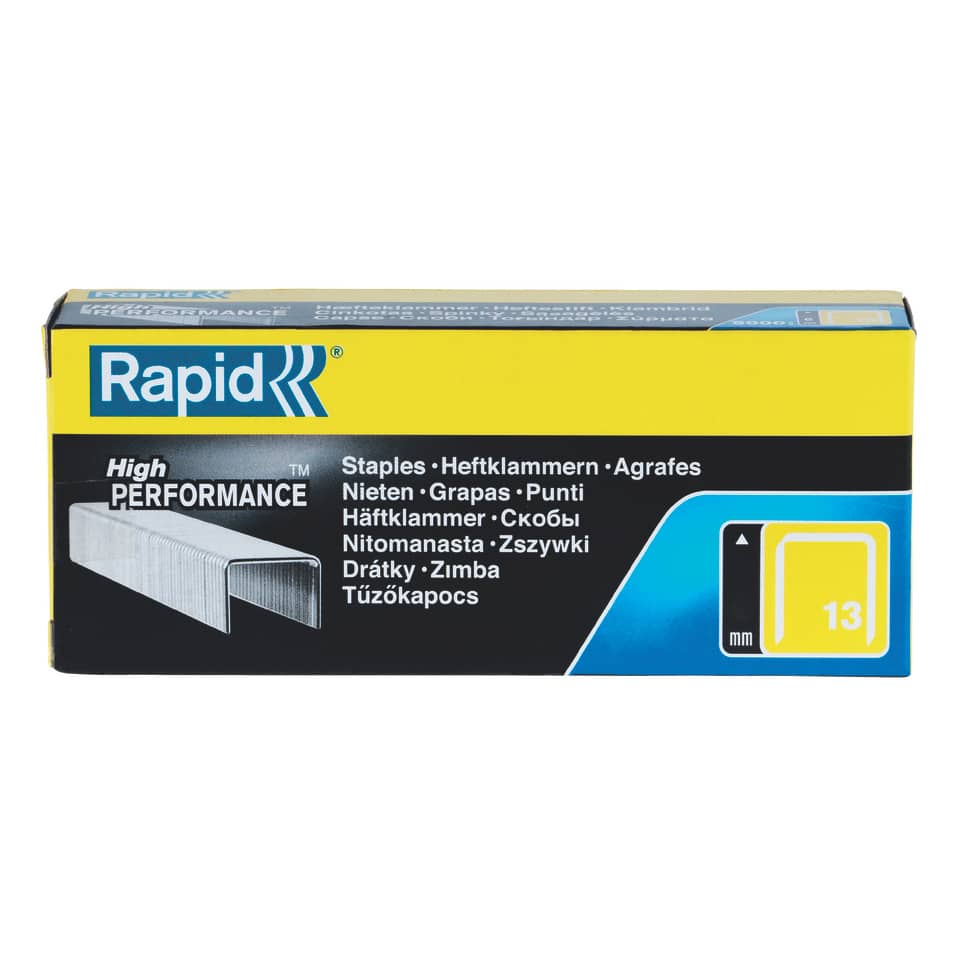 Punti metallici Rapid Super Strong a filo fine 13/4 conf. da 5000 - 11825700