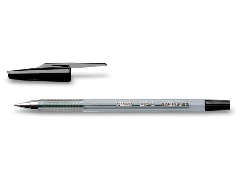 Penna a sfera ricaricabile Pilot BPS punta media 1,0 mm nero 001630
