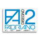 Album da disegno Fabriano F2 collato 1 lato 110 g/m² 33x48 cm 12 ff. lisci 06200534