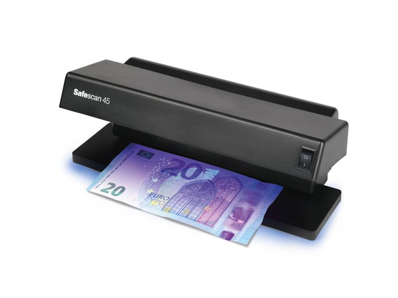 Rilevatore banconote false Safescan 45 nero 111-0293