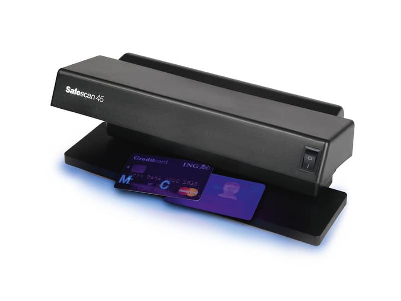 Rilevatore banconote false Safescan 45 nero 111-0293