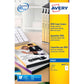 Copertine scrivibili per DVD AVERY 273x183 mm  - inkjet - conf. 25 fogli - J8437-25