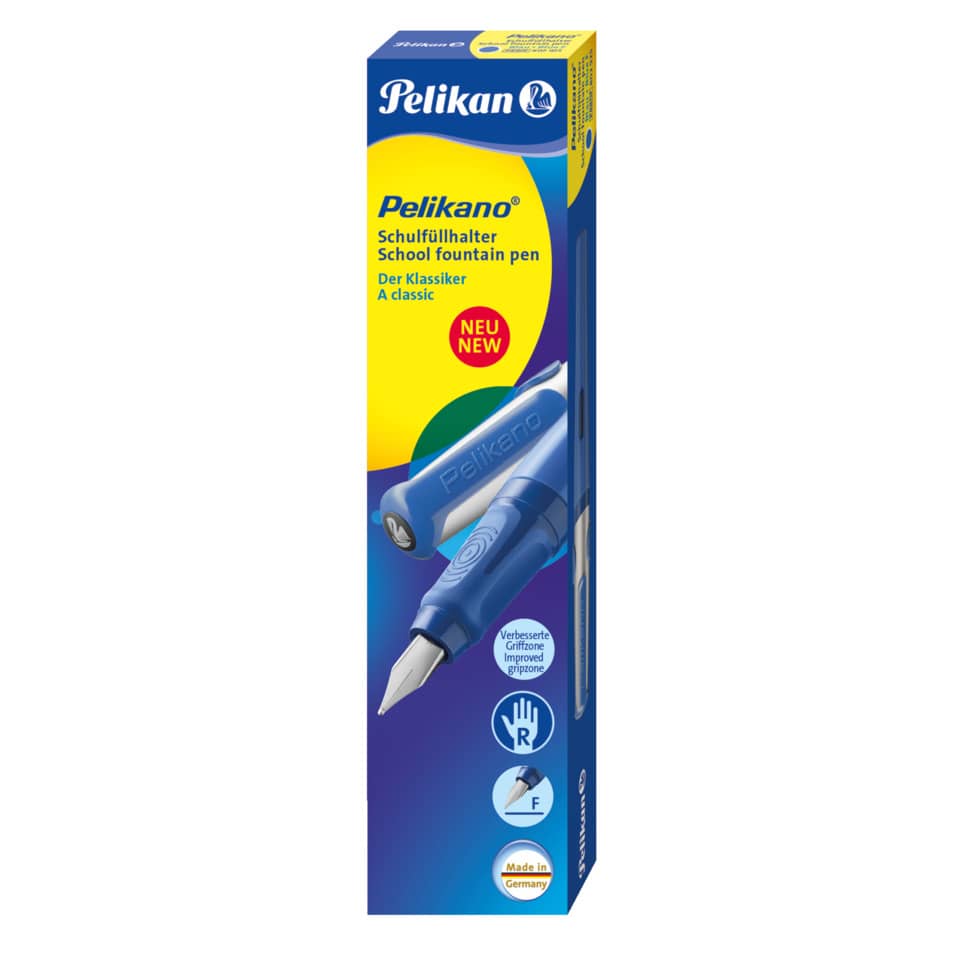 Penna stilografica Pelikan Pelikano blu  802925